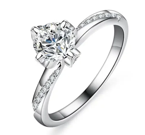 Spellbound Moissanite Ring
